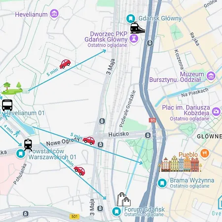 Lion King 10 Min To Old Town Gdansk,pkp & Shopping Mall